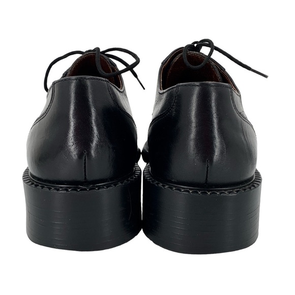 Vintage Aldo Dress Shoes Boys Mens 41 US 8 Black Leather Unisex Non-Binary - Picture 4 of 11